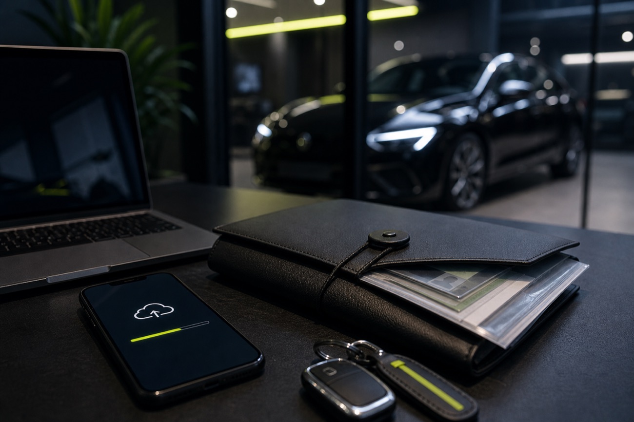 Secure document verification for Wrapidautos car rental bookings